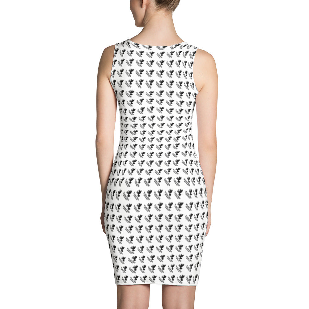 Tubi Logo Print Dress